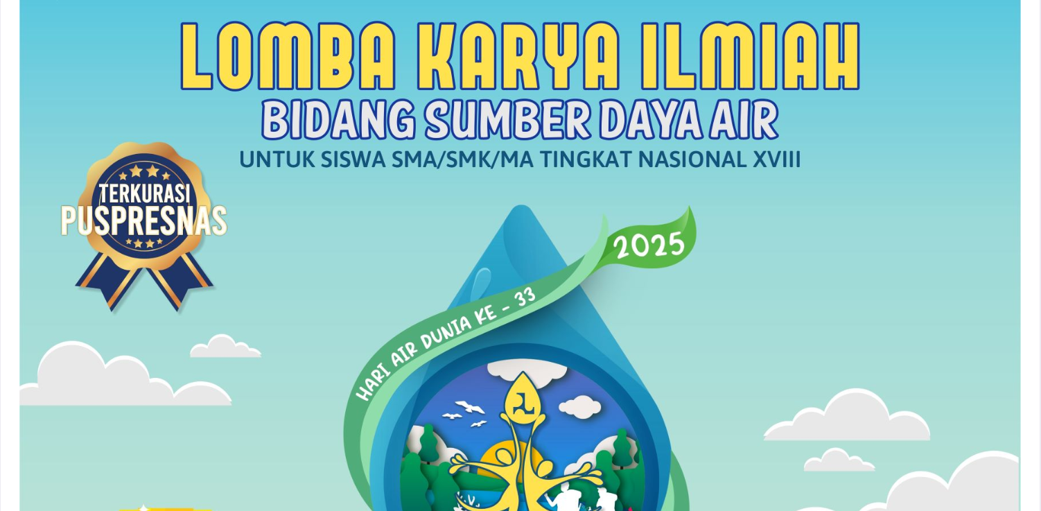 Pelajar SMA mengikuti lomba karya ilmiah konservasi air