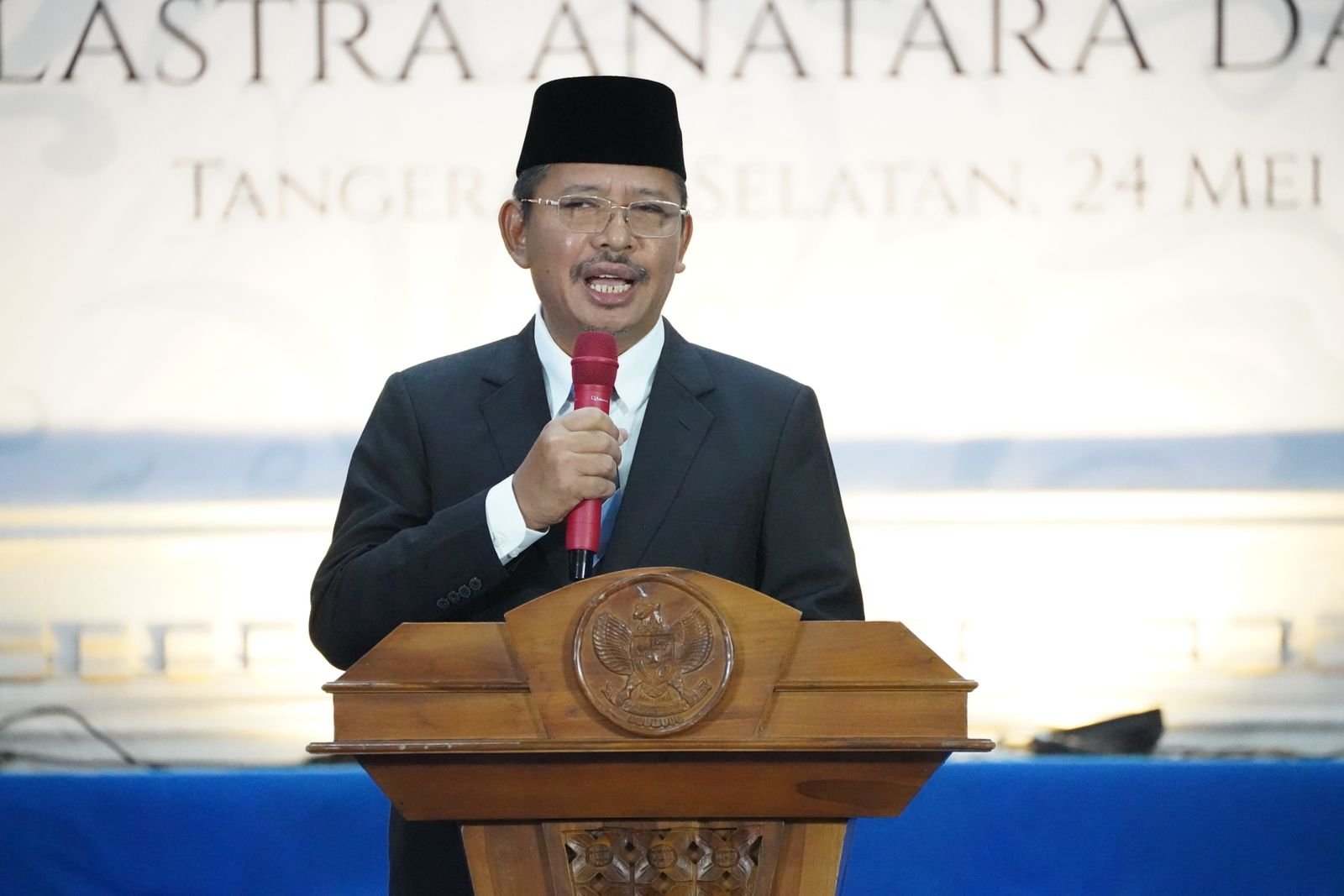 Direktur Jenderal Pendidikan Islam, Amien Suyitno di Kegiatan MAN IC Serpong