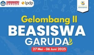 Kementerian Pendidikan, Kebudayaan, Riset, dan Teknologi melalui Direktorat Jenderal Pendidikan Tinggi, Riset, dan Teknologi (Ditjen Diktiristek) kembali membuka pendaftaran Beasiswa Garuda Gelombang II