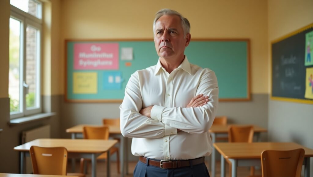 ilustrasi Guru yang sabar